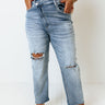 Risen The Ashlea High Waist Relaxed Jean Curves Image - 1