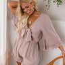 Pretty City Front Tie Romper Curves Image - 1