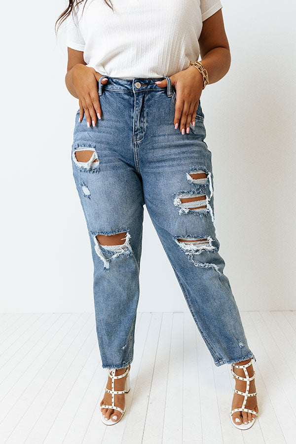 The Mason High Waist Relaxed Skinny Curves