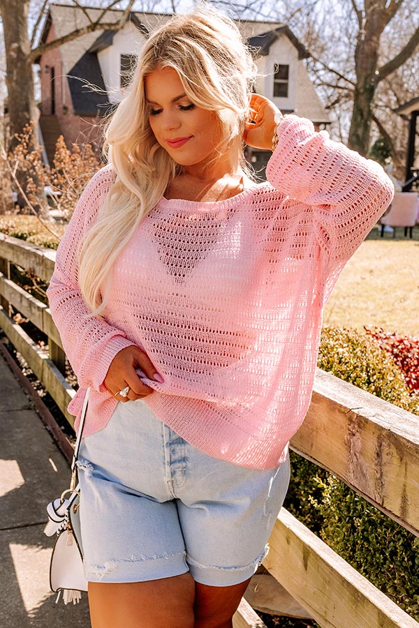 Beachy Villa Knit Top Curves Image - 2
