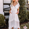 Summer Hot Spot Midi In White Image - 1