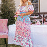 Kiss Me Sweetly Floral Midi Curves Image - 1