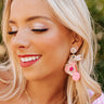 Easter Bunny Beaded Earrings Image - 1