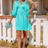 Sweet Remedy Babydoll Dress In Sea Glass Image - 1
