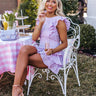 Springtime Happiness Eyelet Dress In Lavender Image - 1