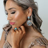 Ready To Rock Out Concho Earrings Image - 1