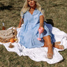 Fated For Love Midi In Sky Blue Curves Image - 1