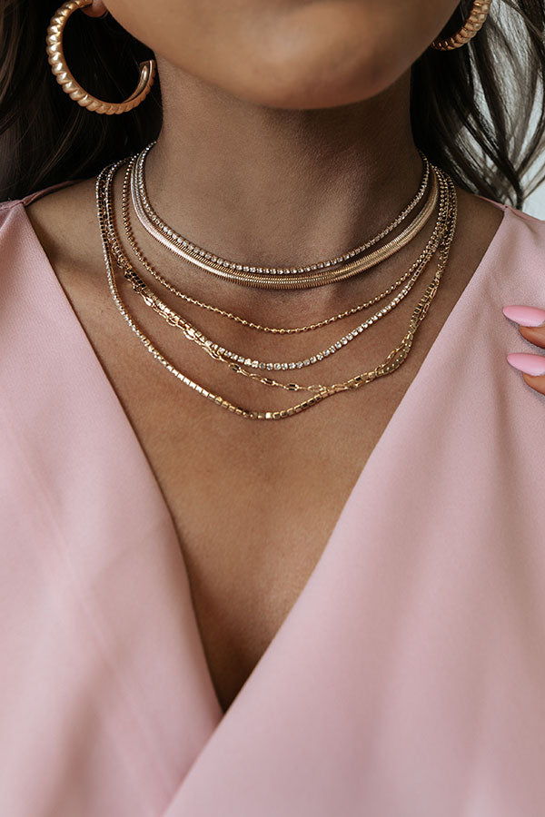 Welcome To Hollywood Layered Necklace Image - 2