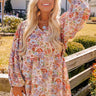 Stay Consistent Floral Top Curves Image - 1