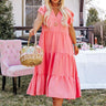 Fated For Love Midi In Blooming Dahlia Curves Image - 1