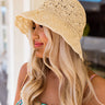 Lei-zy Days Woven Bucket Hat In Natural Image - 1