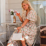 Telling The Truth Floral Midi Curves Image - 1