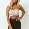 Staying Off The Grid Seamless Bandeau In Natural Image - 1