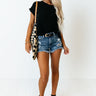 Just USA The Neesa High Waist Distressed Shorts Image - 1
