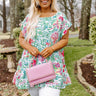 Seaside Stays Babydoll Top Curves Image - 1