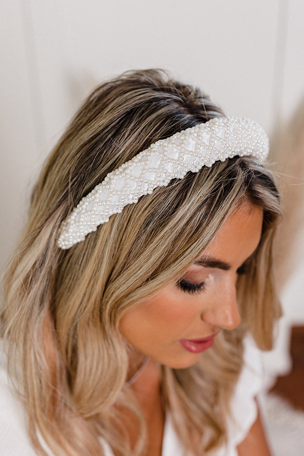 Meant For Forever Embellished Headband Image - 2