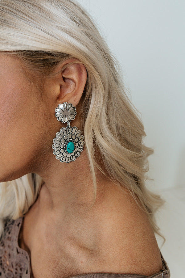 The Nashville Concho Earrings Image - 2