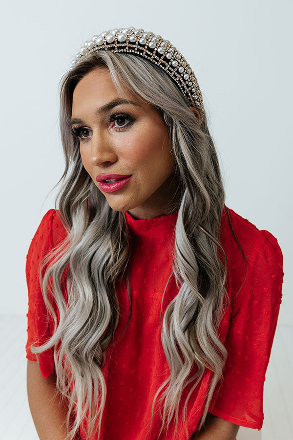 Hollywood Fame Embellished Headband Image - 3