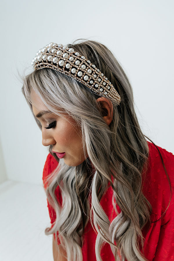 Hollywood Fame Embellished Headband Image - 4