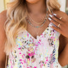 Rum Punch Semi Precious Layered Necklace Image - 1