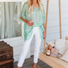 Beach Hustle Shift Tunic In Turquoise Image - 1