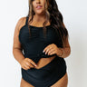 Vacay Honey Bikini Top in Black Curves Image - 1