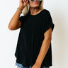 Nap Until Noon Shift Tee In Black Image - 1