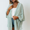 Coral Reef Cruise Knit Cardigan In Seaglass Image - 1