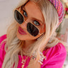 See You Around Woven Headband In Pink Image - 1