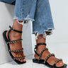 The Hanley Sandal In Black Image - 1