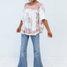 Expert In Love Embroidered Top Image - 1