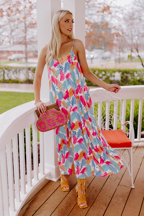 Capri Waters Maxi In Pink Image - 1