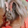 Fresh Blooms Hair Claw Clip in Nectarine Image - 1