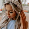 Ready For Fame Embellished Headband in Grey Image - 1