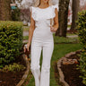 Signature Smile Open Back Jumpsuit Image - 1