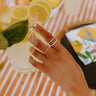 Create Your Dream Life Ring Set In Baby Pink Image - 1