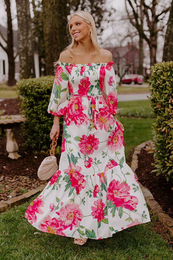More To The Story Smocked Maxi Image - 1