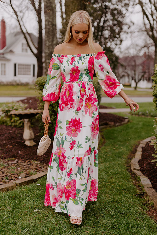 More To The Story Smocked Maxi Image - 2