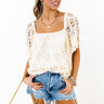 Write It Down Crochet Top Image - 1