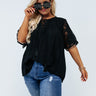 Happy Vibes Shift Top Curves Image - 1