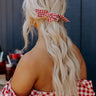 Moon River Gingham Scrunchie Image - 1