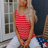Afternoon Sail Stripe Shift Tank Image - 1