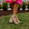 The Reena Faux Nubuck Heel Image - 1