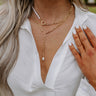 Happy Vibes Layered Necklace Image - 1