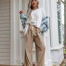 Wind In My Sails High Waist Knit Pants Image - 1