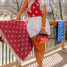 Starry Love Shift Tank In Red Curves Image - 1