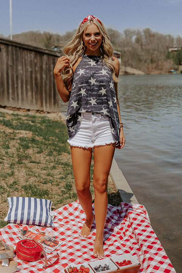 Starry Love Shift Tank Image - 2