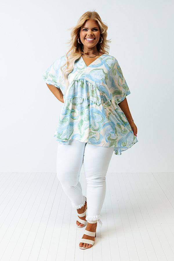 Genuine Romance Babydoll Top Curves Image - 1
