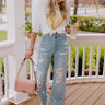 The Lucee High Waist Distressed Jean Image - 1