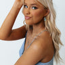 Kendra Scott Framed Dani Gold Drop Earrings in Lilac Abalone Image - 1